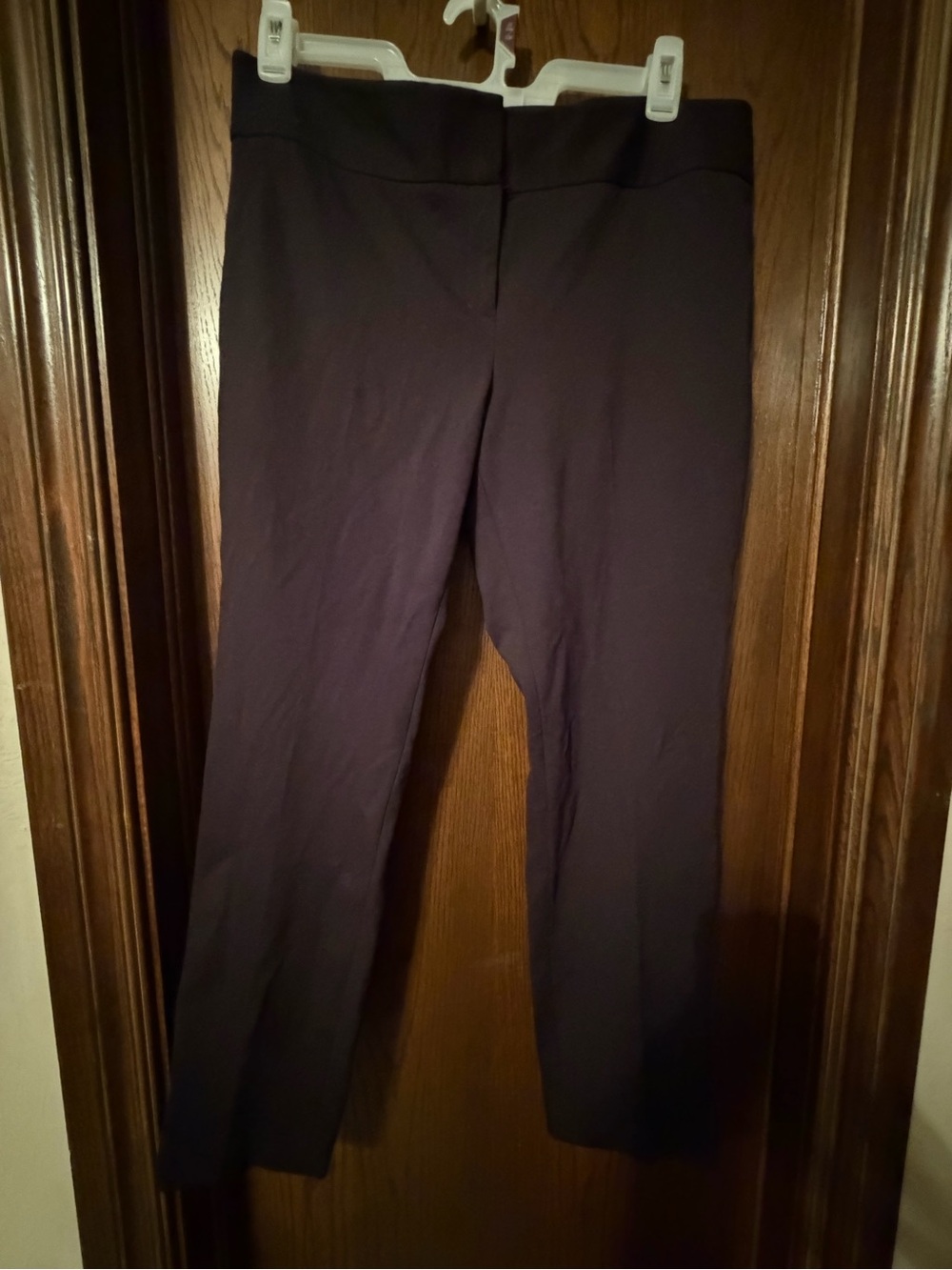 Vince Camuto Dark Charcoal Stretch Ankle Pants